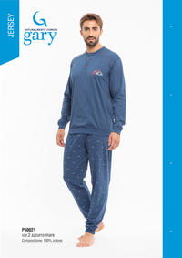 PIGIAMA UOMO M/L P60021 SERAFINO Tellini S.r.l. Ingrosso Abbigliamento